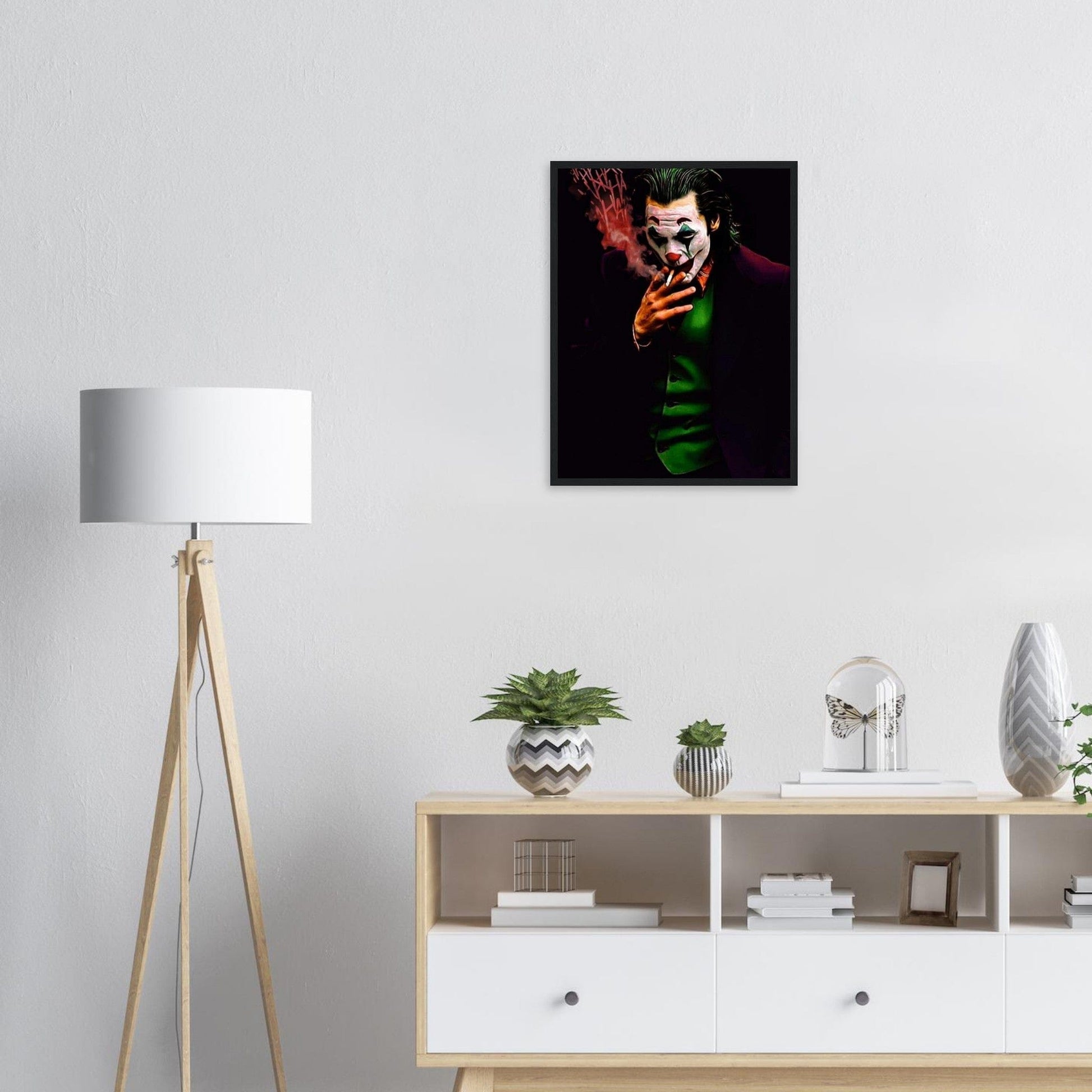 Canvanation Print Material Tableau Du Joker Batman