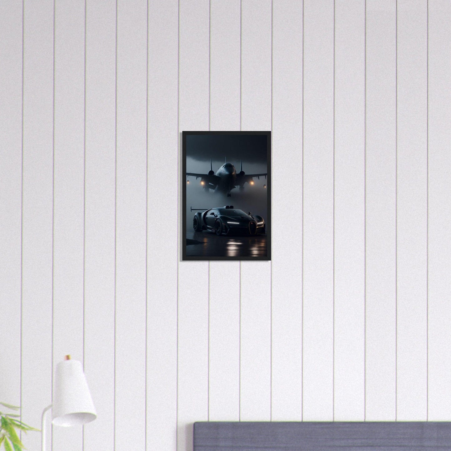 Canvanation Print Material 30x45 cm / 12x18″ Tableau Voiture Bugatti