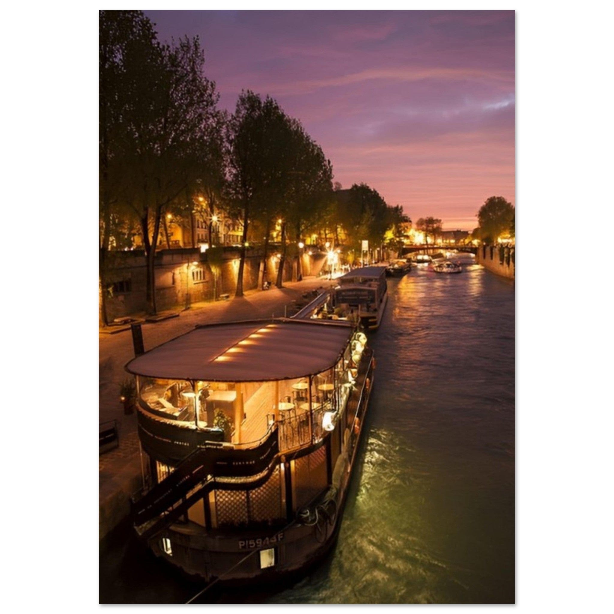 Canvanation Print Material 70x100 cm / 28x40″ Affiche Peniche Paris
