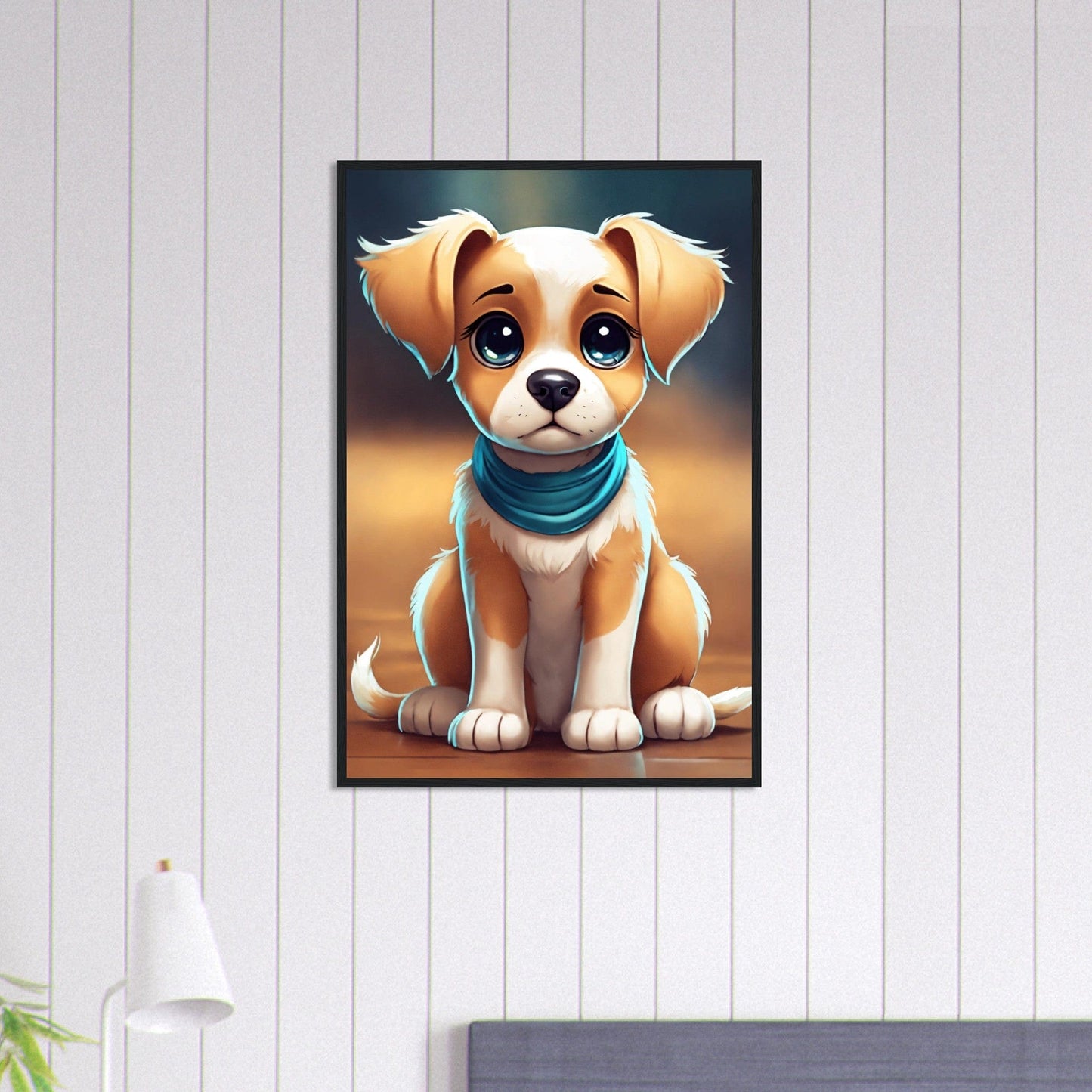 Canvanation Print Material 60x90 cm / 24x36″ Tableau Chien Rêve De Chouchou