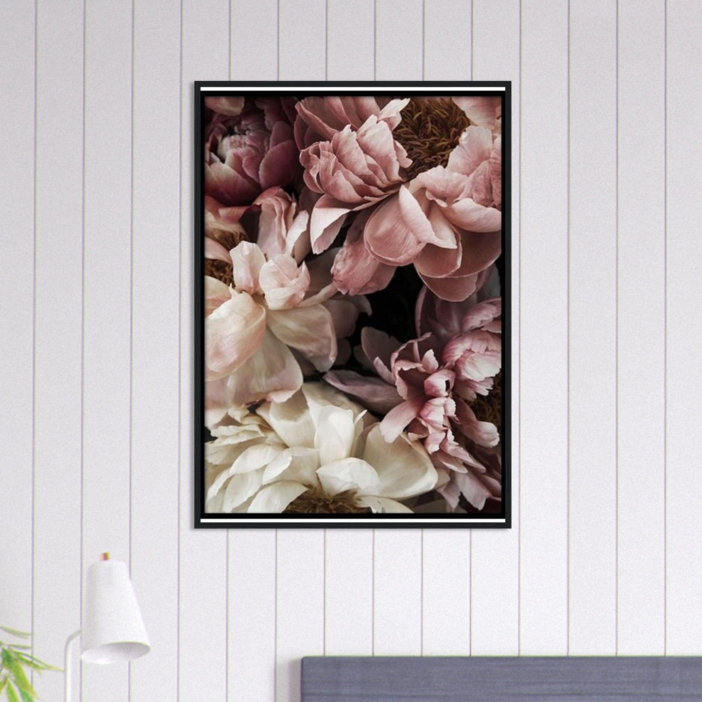 Canvanation Print Material 70x100 cm / 28x40″ Tableau Fleur Minimaliste