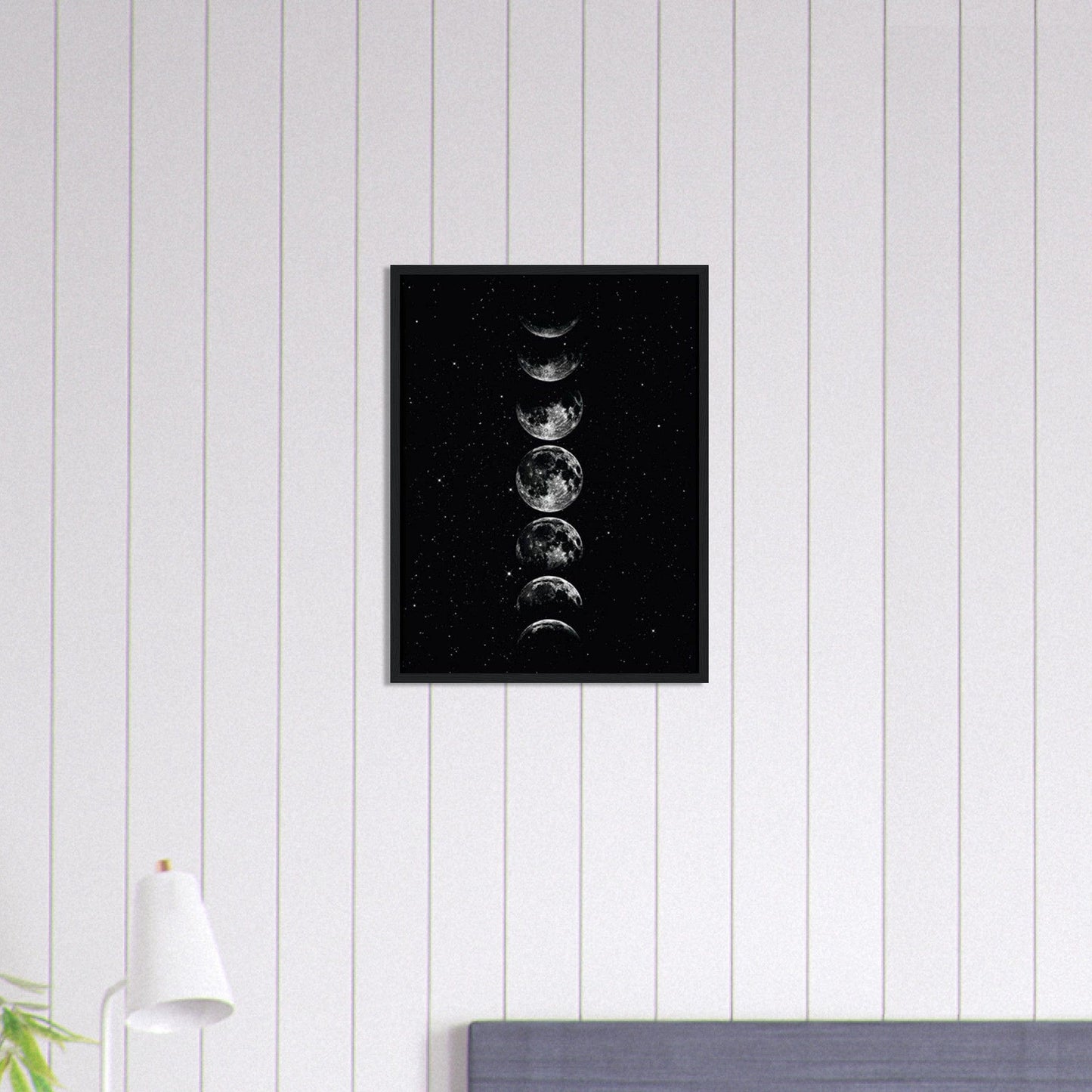 Gelato Print Material Tableau Phase de la Lune