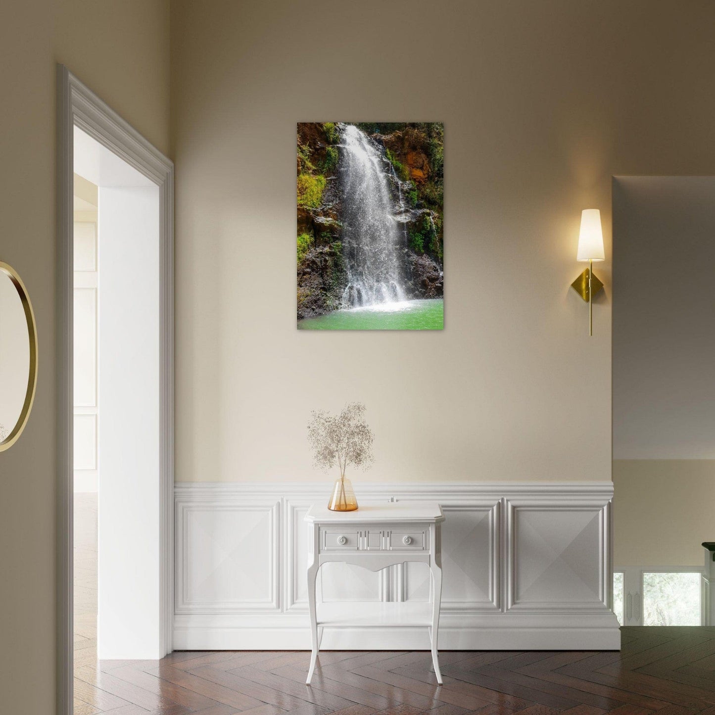 Gelato Print Material Affiche Africain Cascade de Dieu Kenya