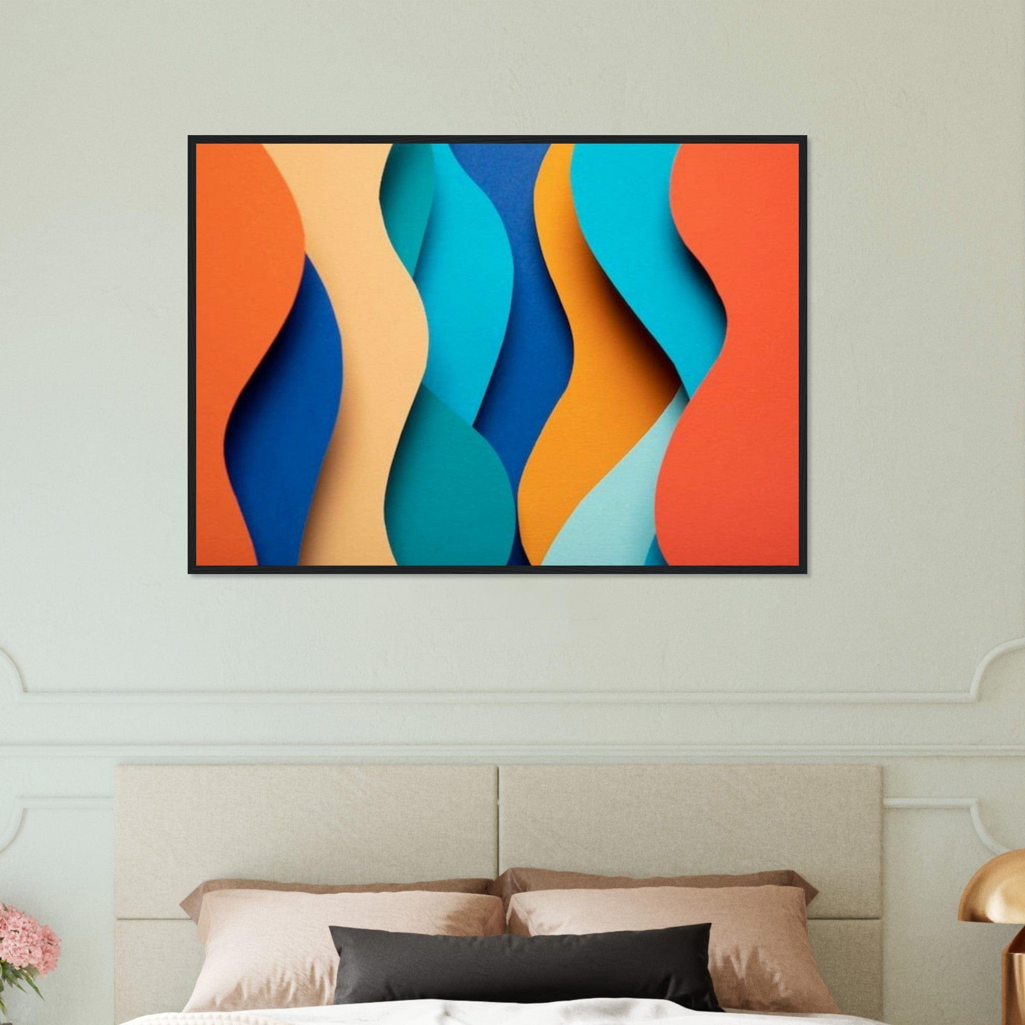 Gelato Print Material Tableau Panoramique Abstrait