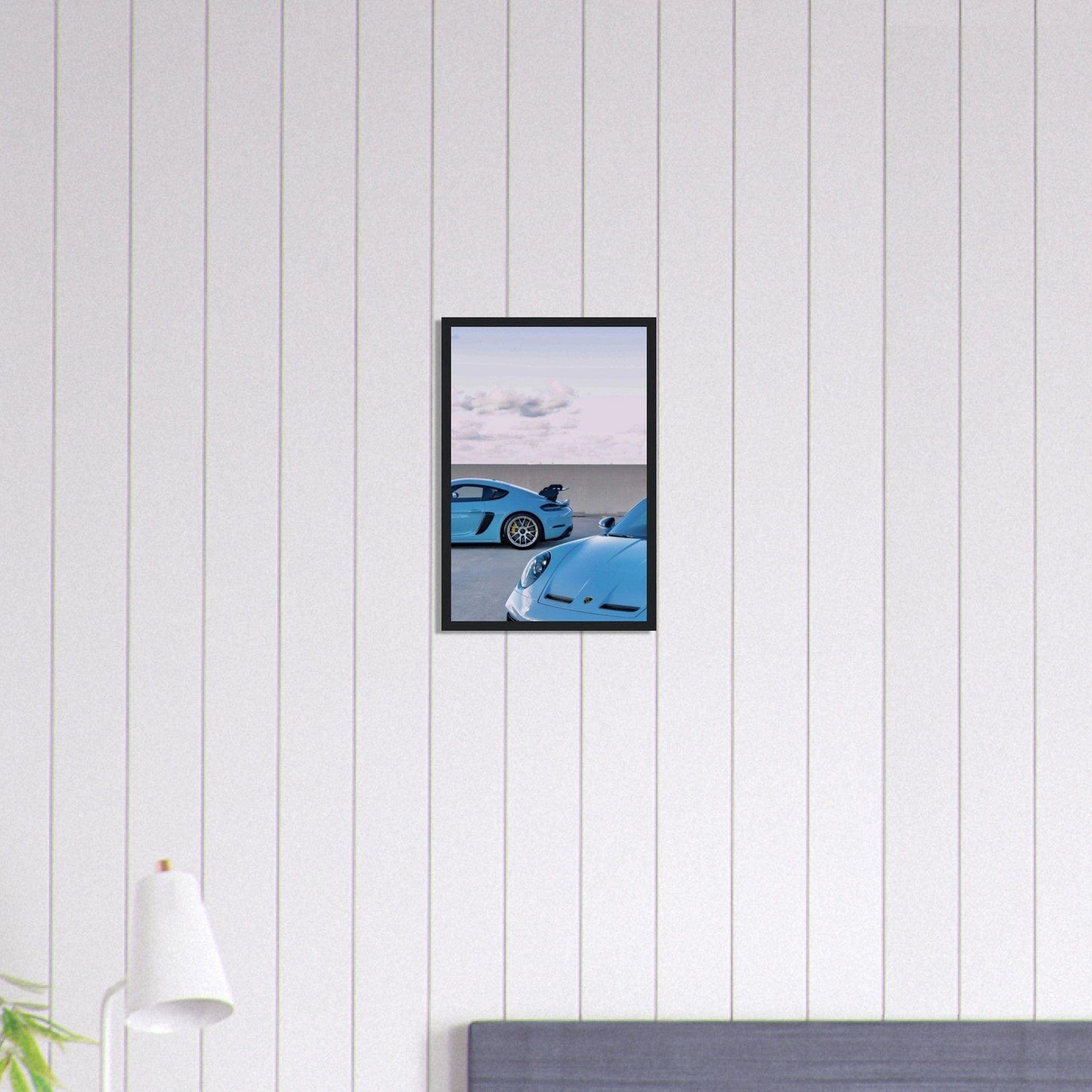 Canvanation Print Material 30x45 cm / 12x18″ Tableau Parking Porsche