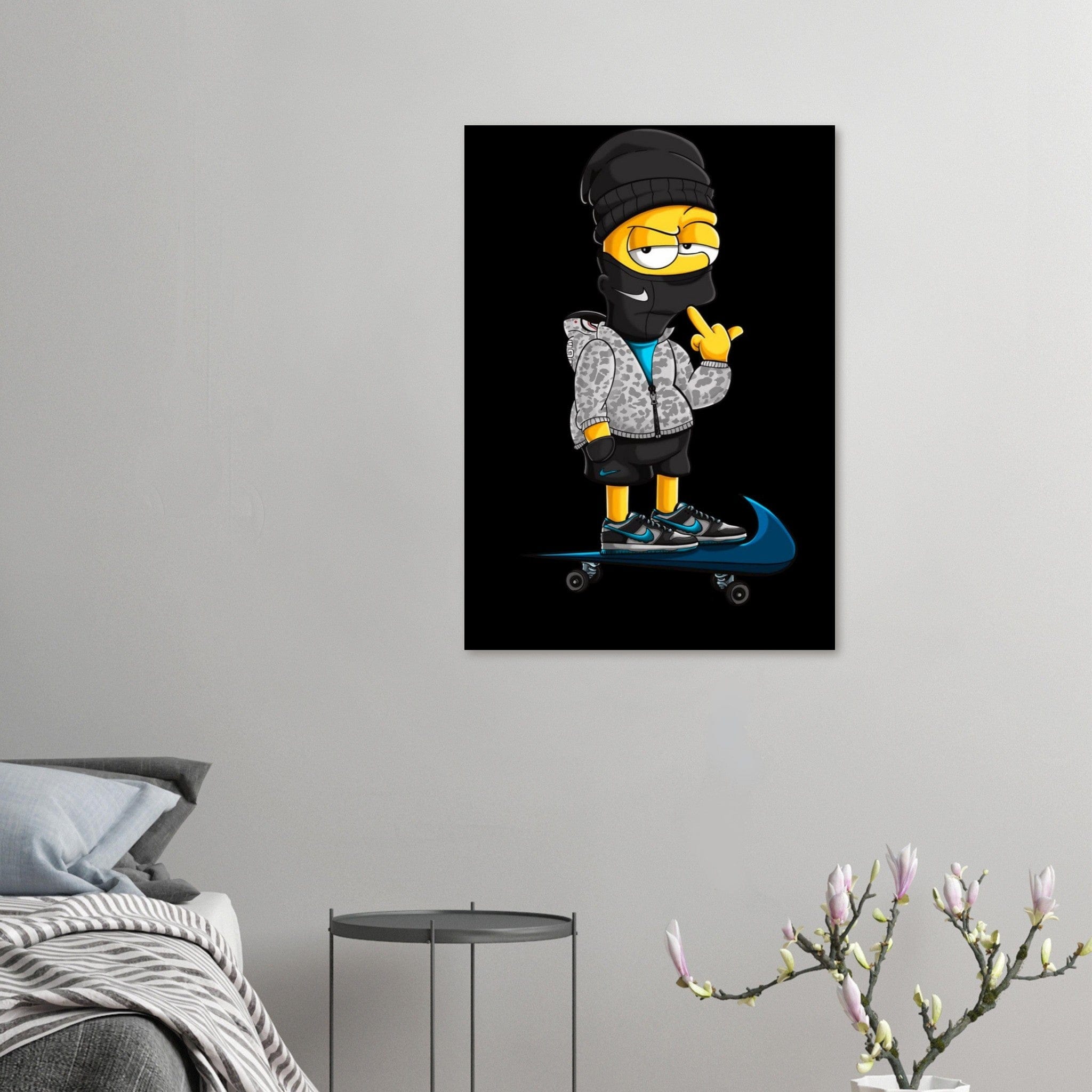 Canvanation Print Material A1 (59.4 x 84.1 cm) / Poster Poster Et Tableau Bart Simpson