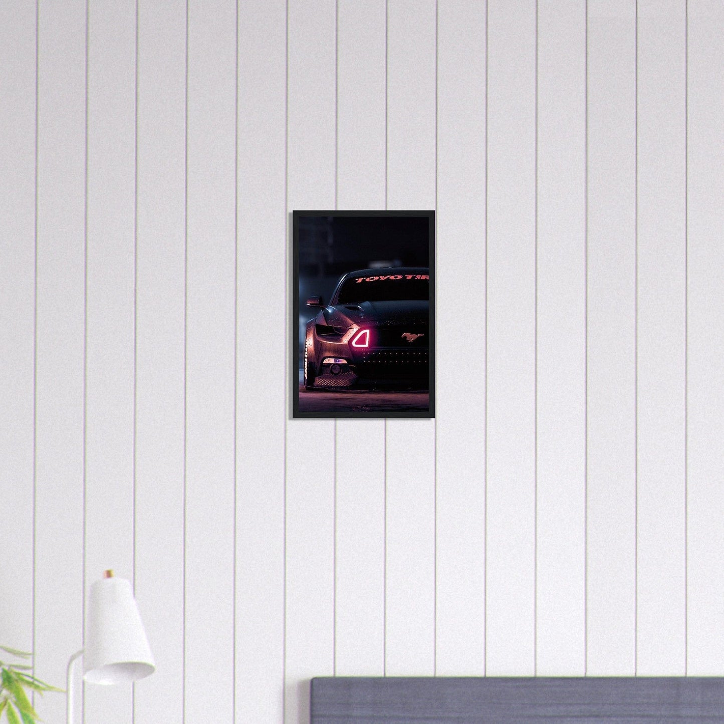 Canvanation Print Material 30x45 cm / 12x18″ Tableau Voiture Mustang Shelby Gt500