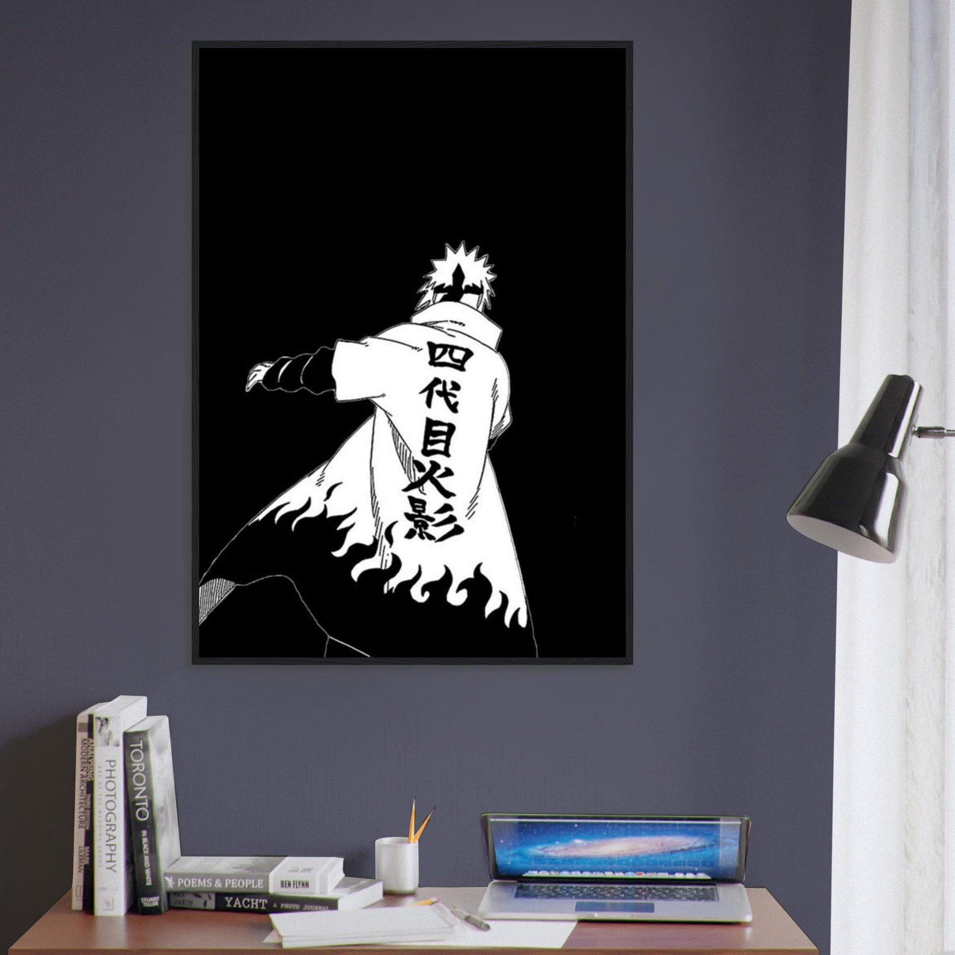 Canvanation Print Material Tableau Photo Noir Et Blanc-Anime-Naruto