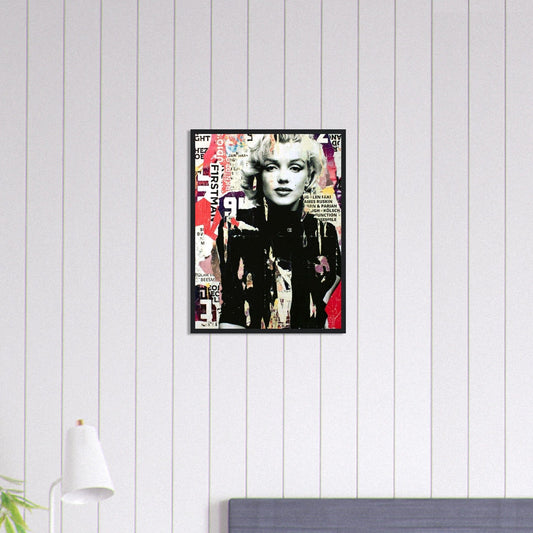 Canvanation Print Material 45x60 cm / 18x24″ Tableau Street Art Marilyn