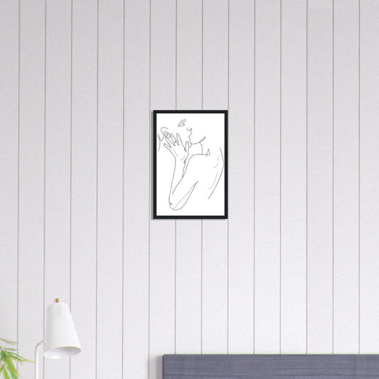 Canvanation Print Material 30x45 cm / 12x18″ Tableau Couple Duo d'âmes