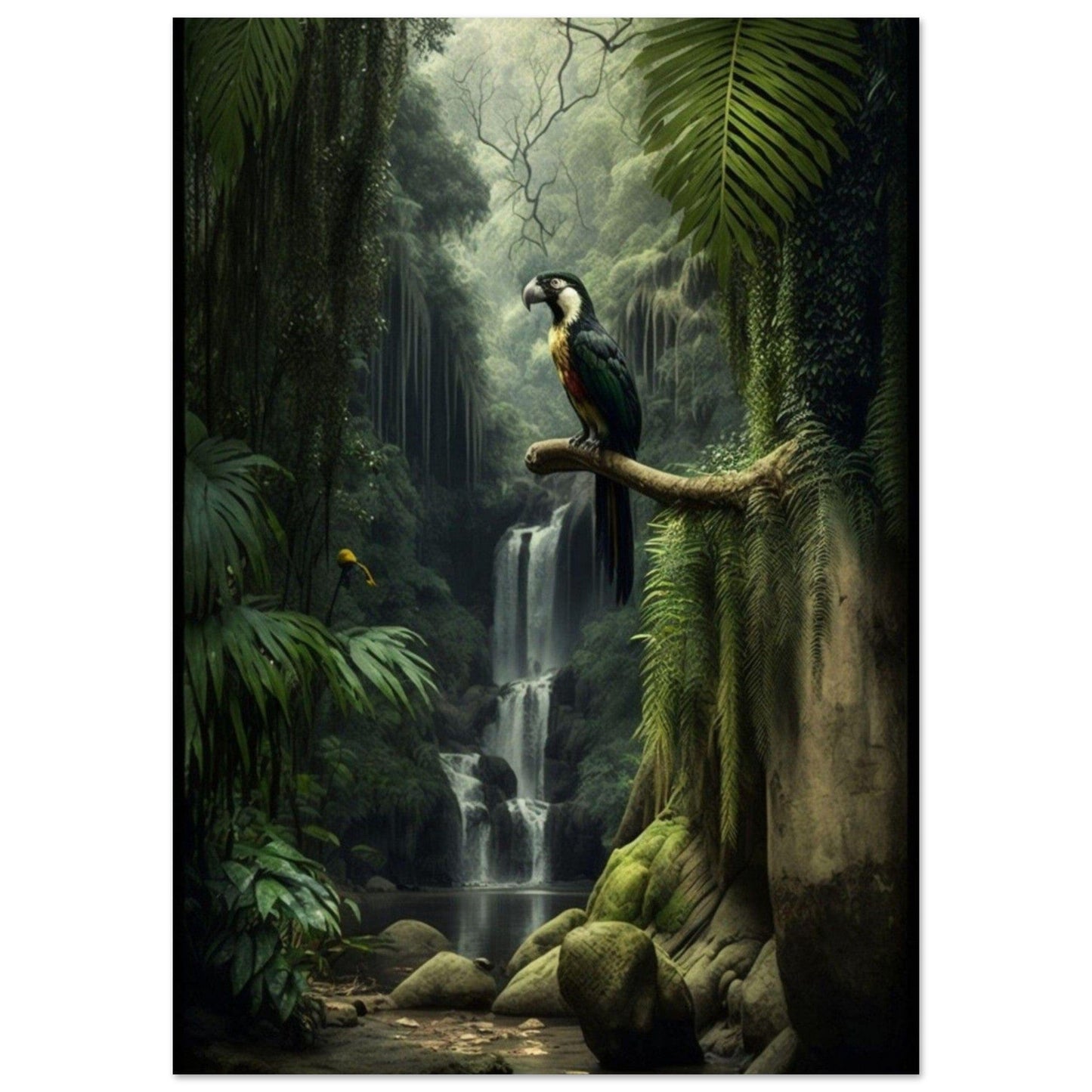 Gelato Print Material A1 (59.4 x 84.1  cm) Grand Affiche Jungle