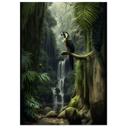 Gelato Print Material A1 (59.4 x 84.1  cm) Grand Affiche Jungle