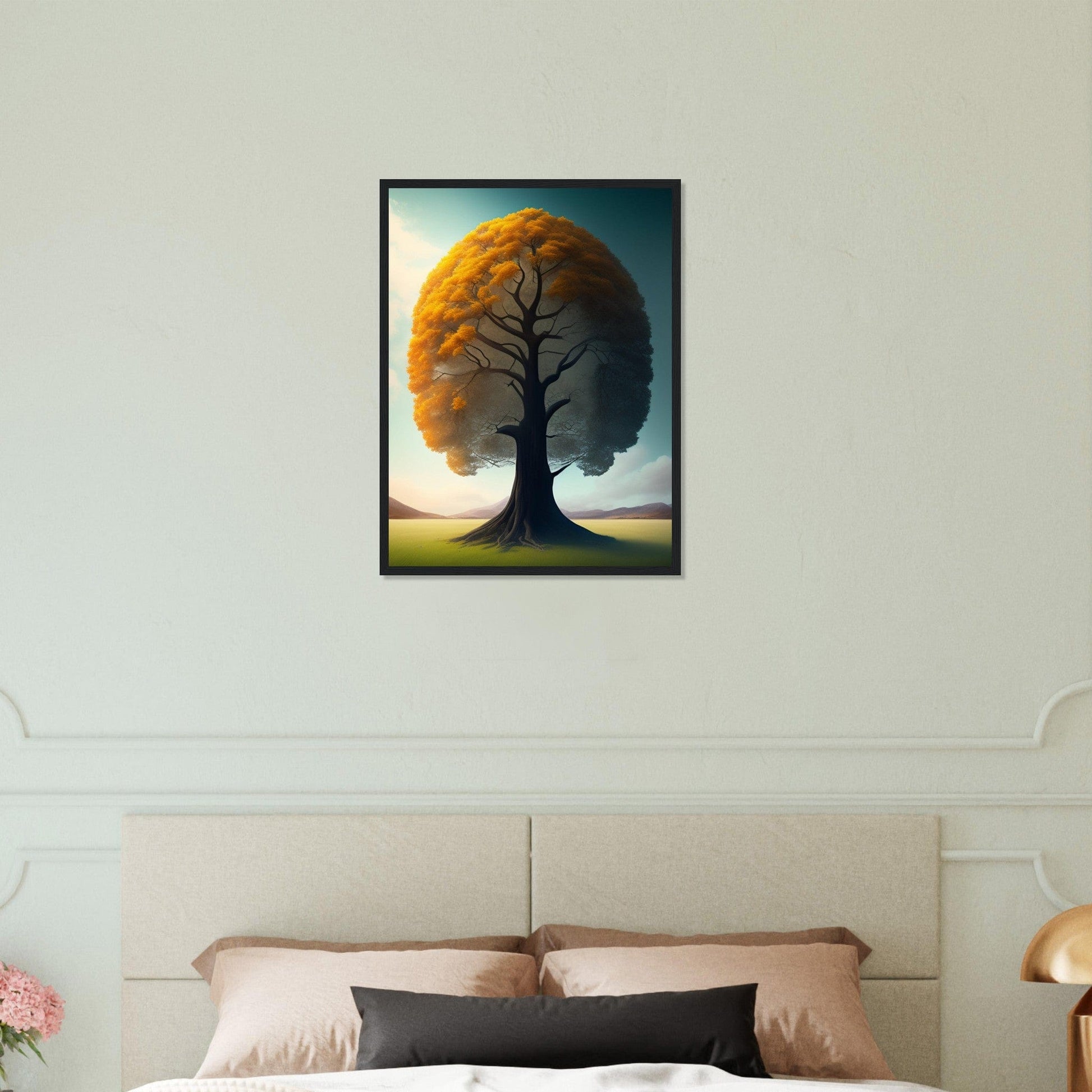 Canvanation Print Material 45x60 cm / 18x24″ Tableau Arbre En Relief