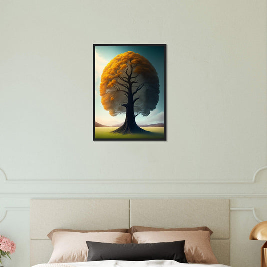 Canvanation Print Material 45x60 cm / 18x24″ Tableau Arbre En Relief