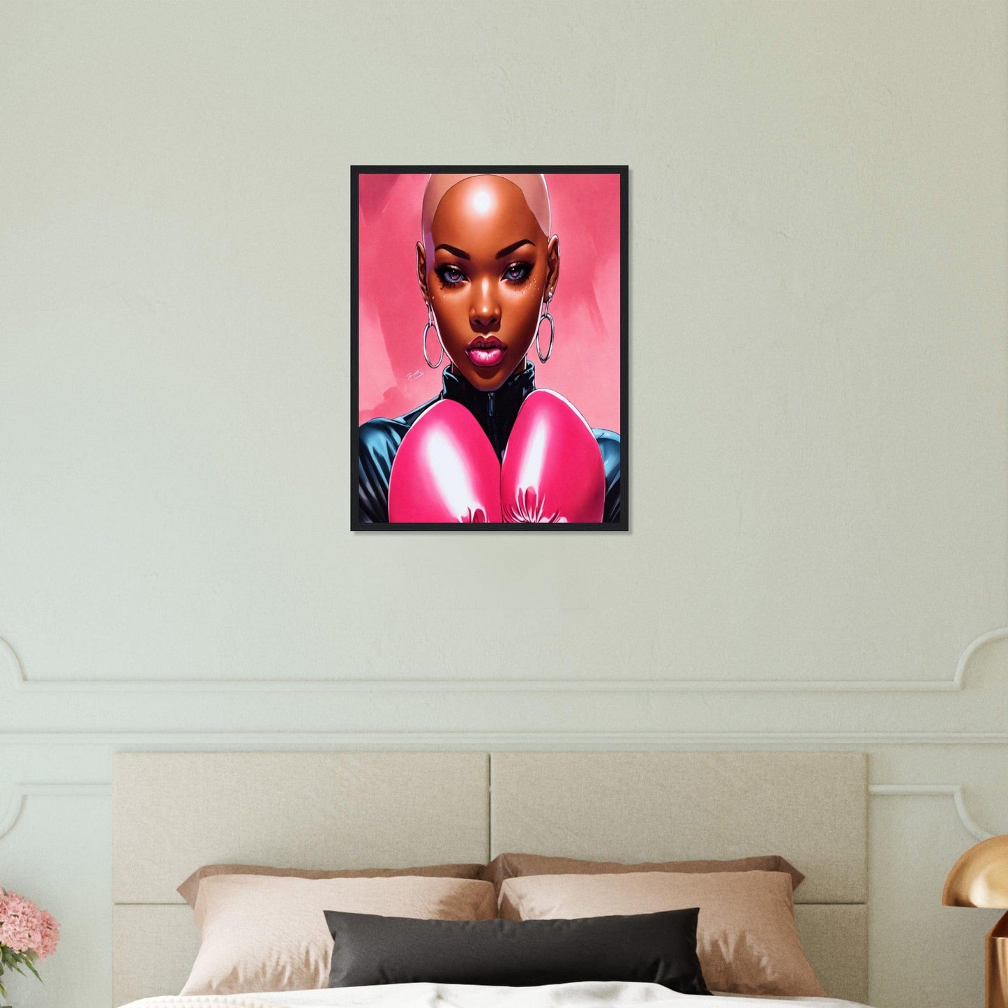 Canvanation Print Material 45x60 cm / 18x24″ Tableau Boxe Eva