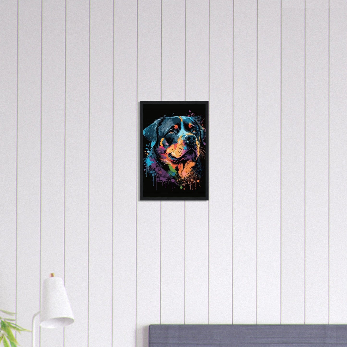 Canvanation Print Material 30x45 cm / 12x18″ Tableau Chien - Ami à quatre pattes