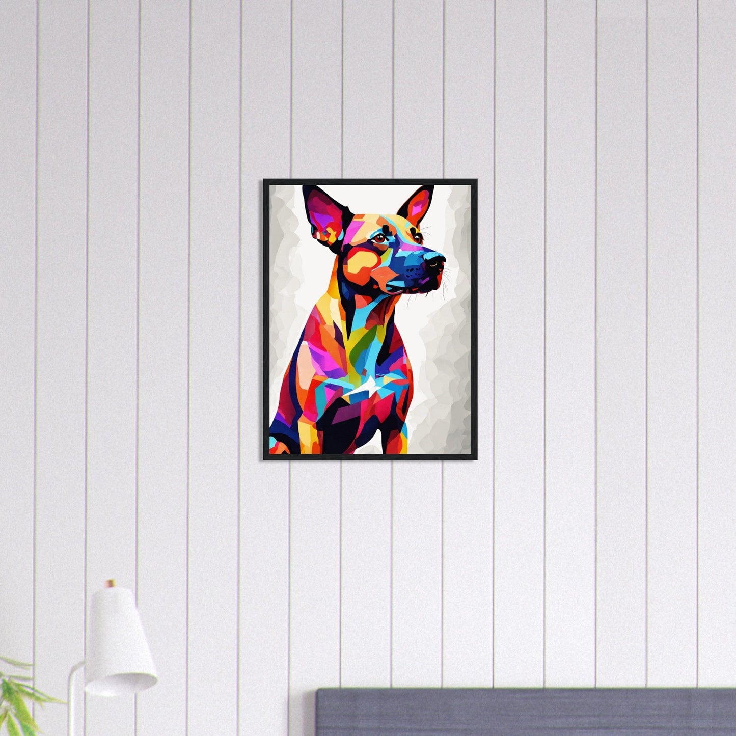 Canvanation Print Material 45x60 cm / 18x24″ Tableau Chien Ami Pour Toujours