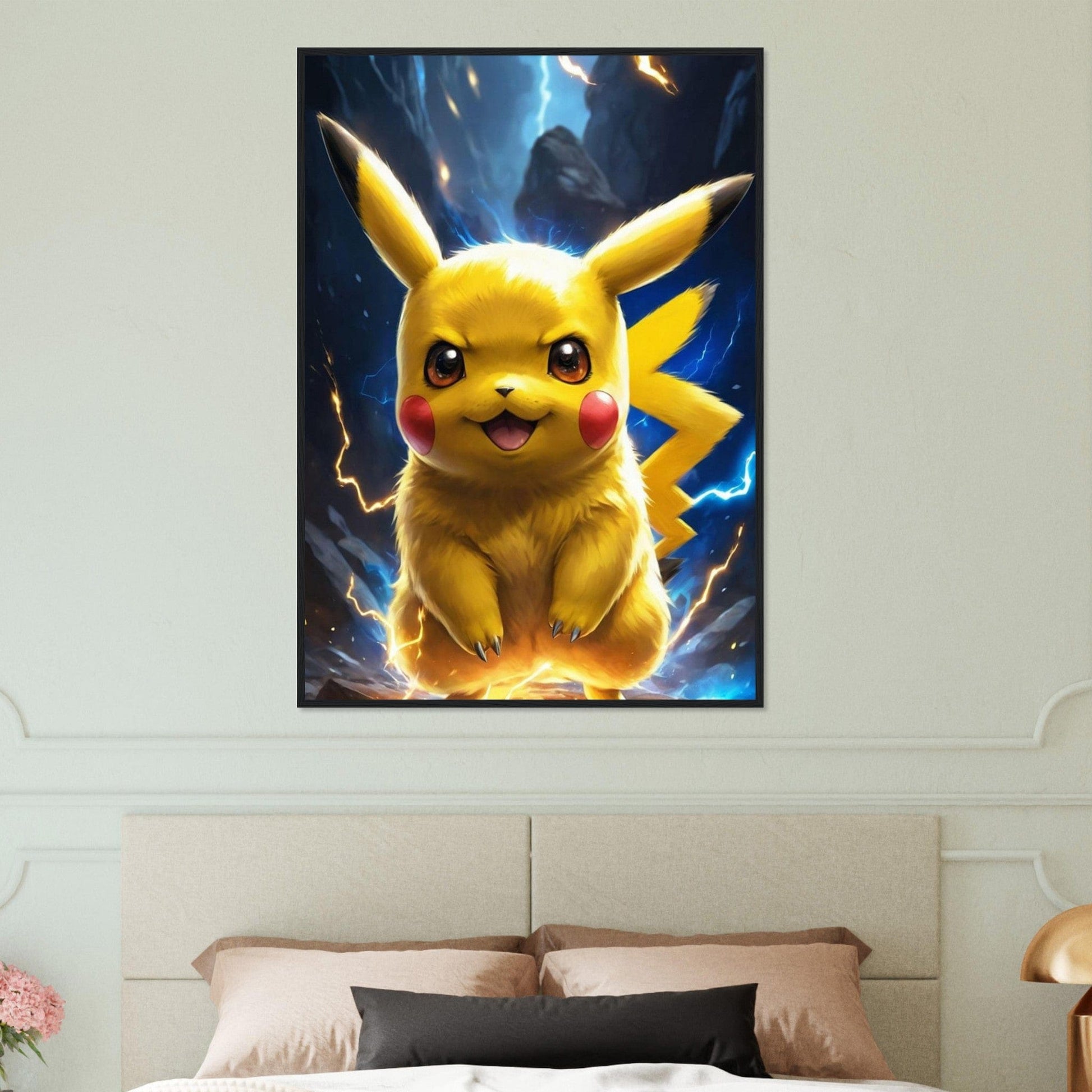 Canvanation Print Material Tableau Pokémon Pikachu Evolution