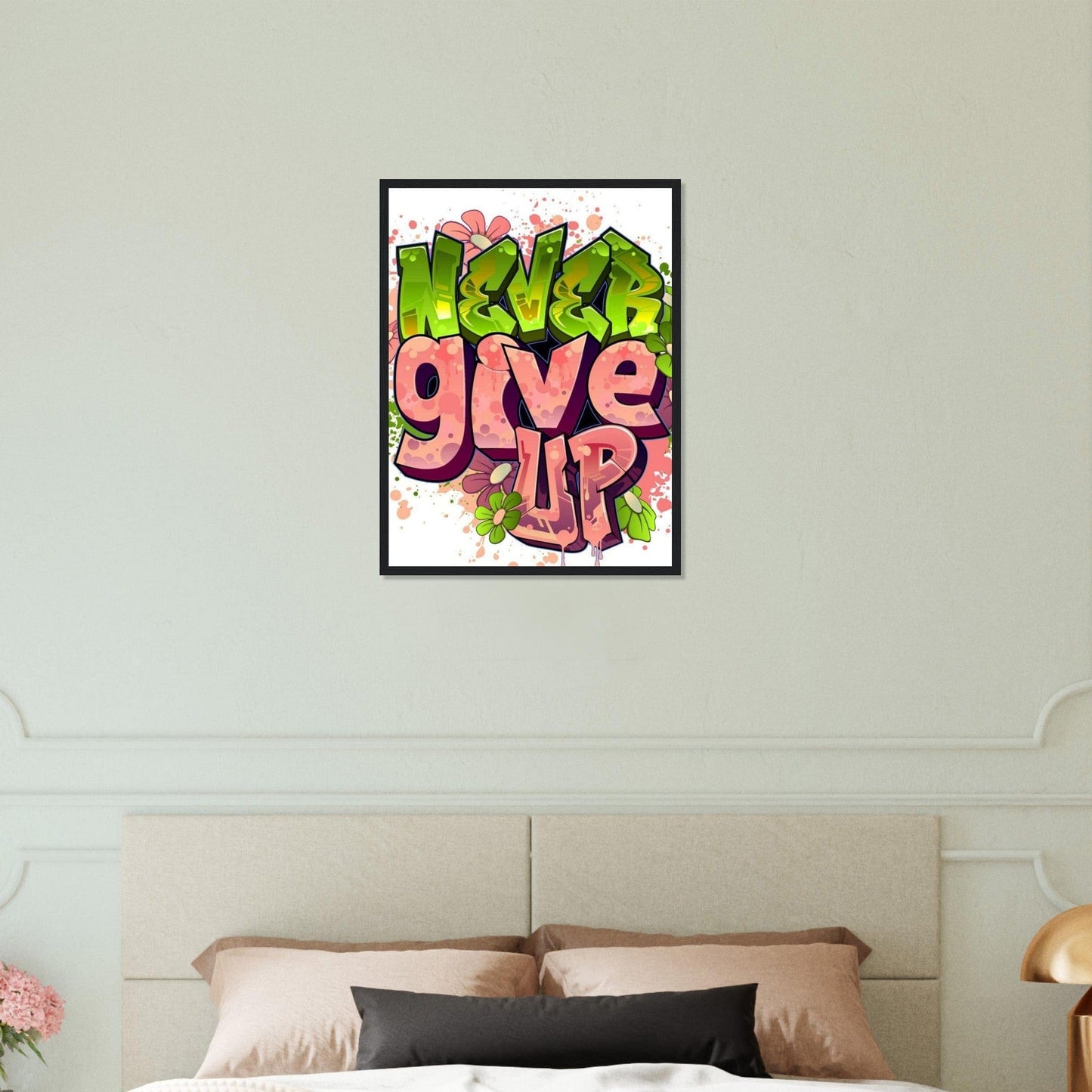 Gelato Print Material Toile Tag Graffiti