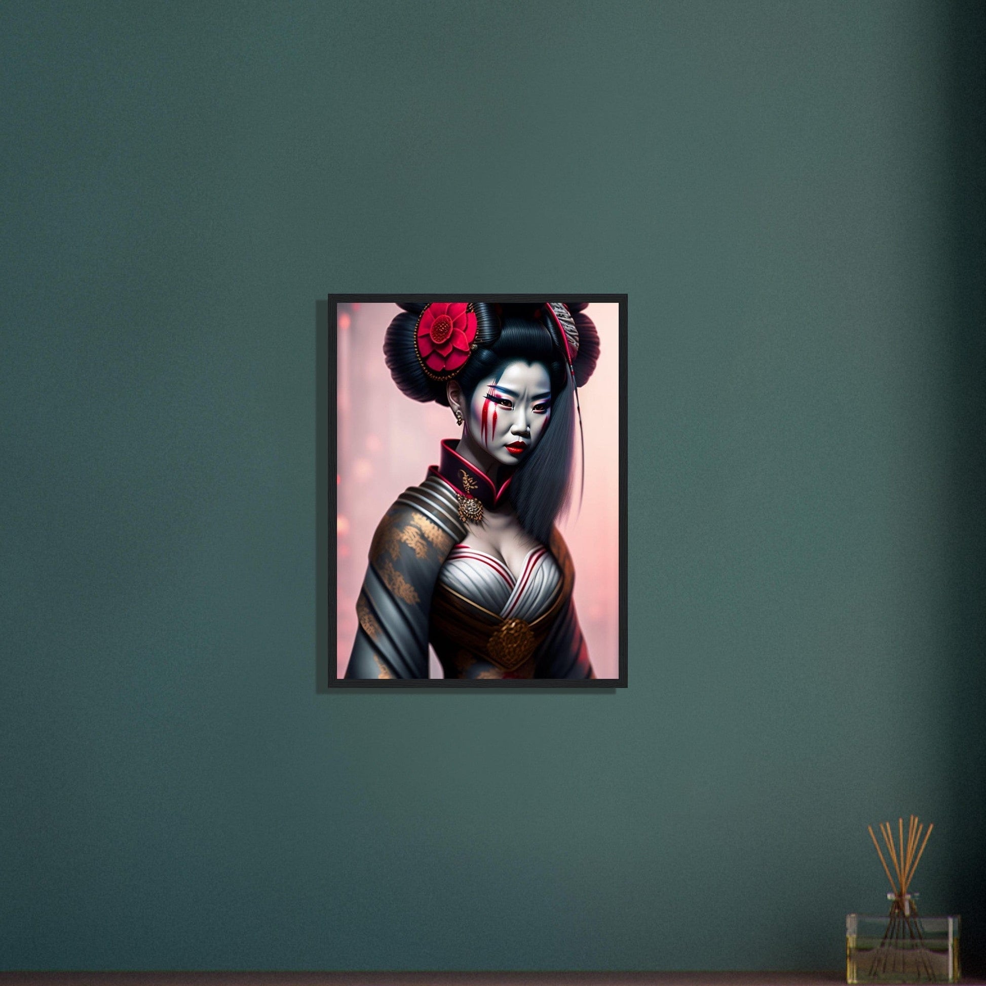 Canvanation Print Material Tableau Horreur Geisha