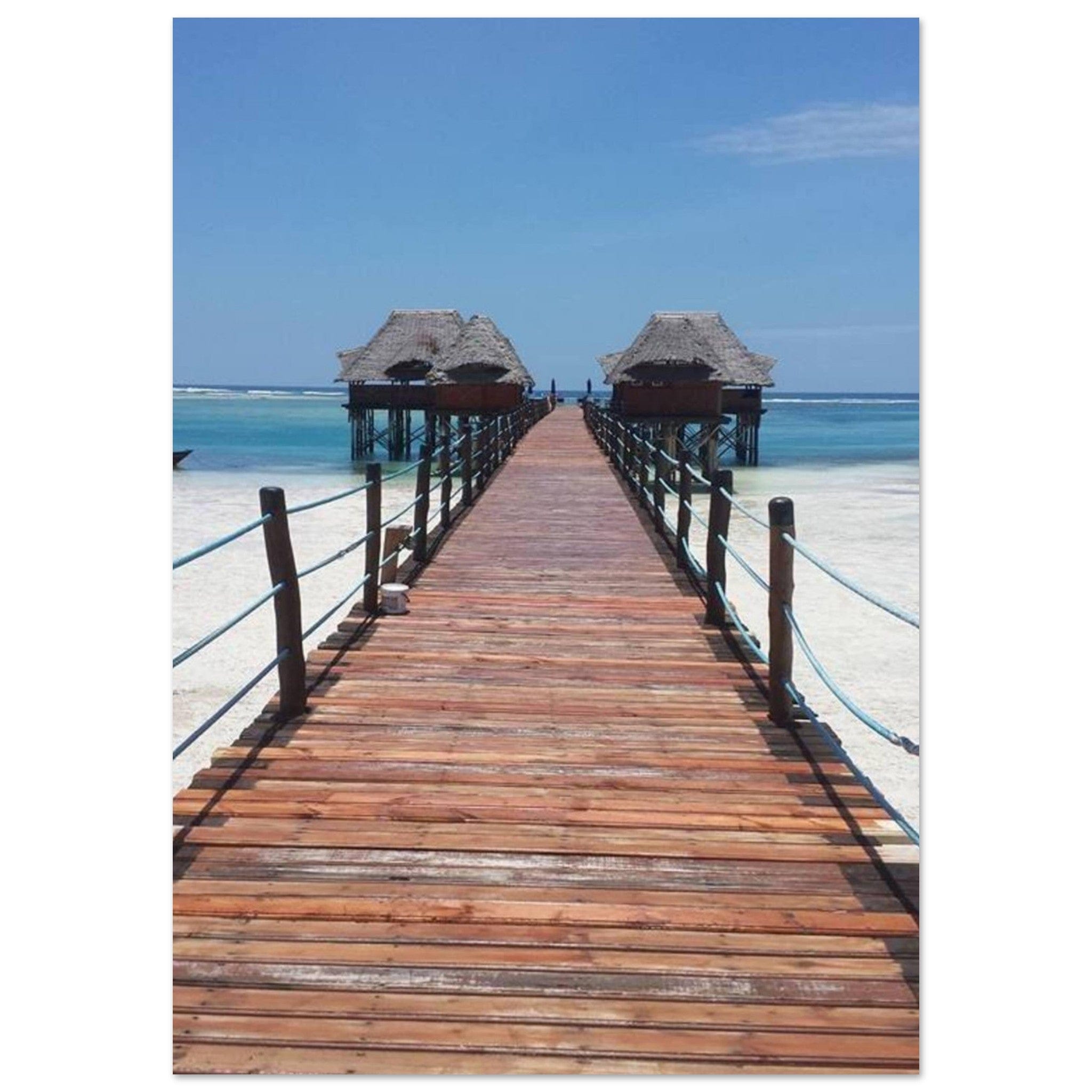 Gelato Print Material A1 (59.4 x 84.1 cm) Tableau Africain Zanzibar