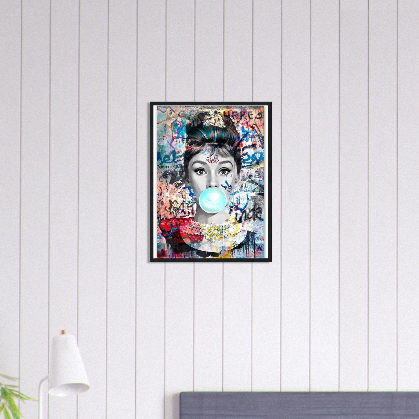 Canvanation Print Material 45x60 cm / 18x24″ Tableau Audrey Hepburn