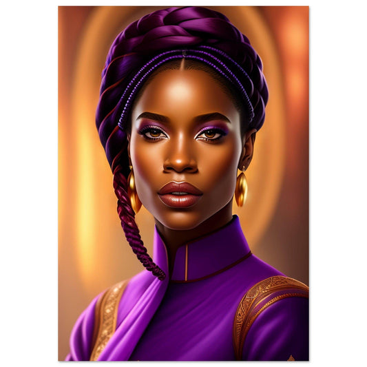 Canvanation Print Material A1 (59.4 x 84.1  cm) Peinture Africaine Moderne