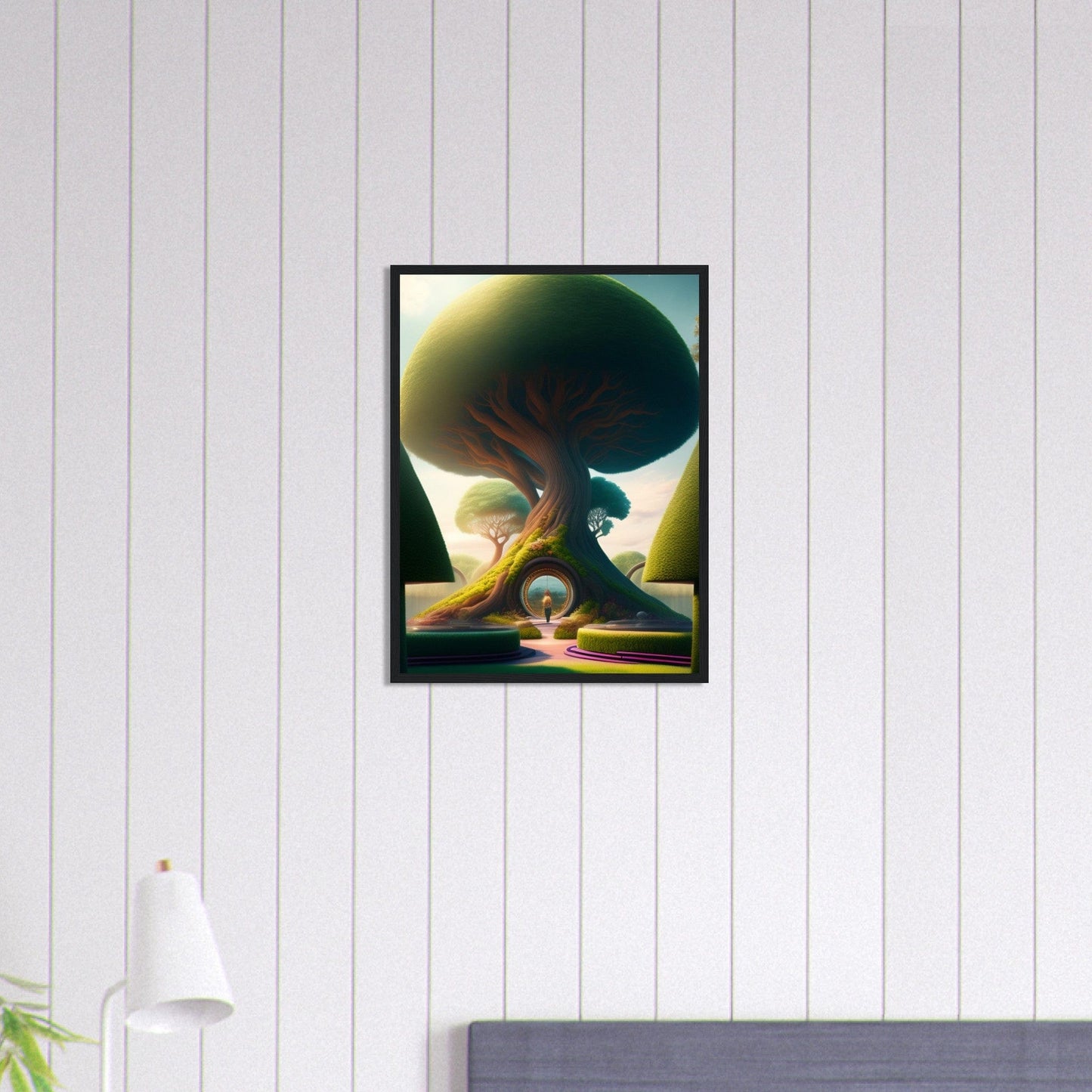 Canvanation Print Material Tableau Arbre De Vie Nature
