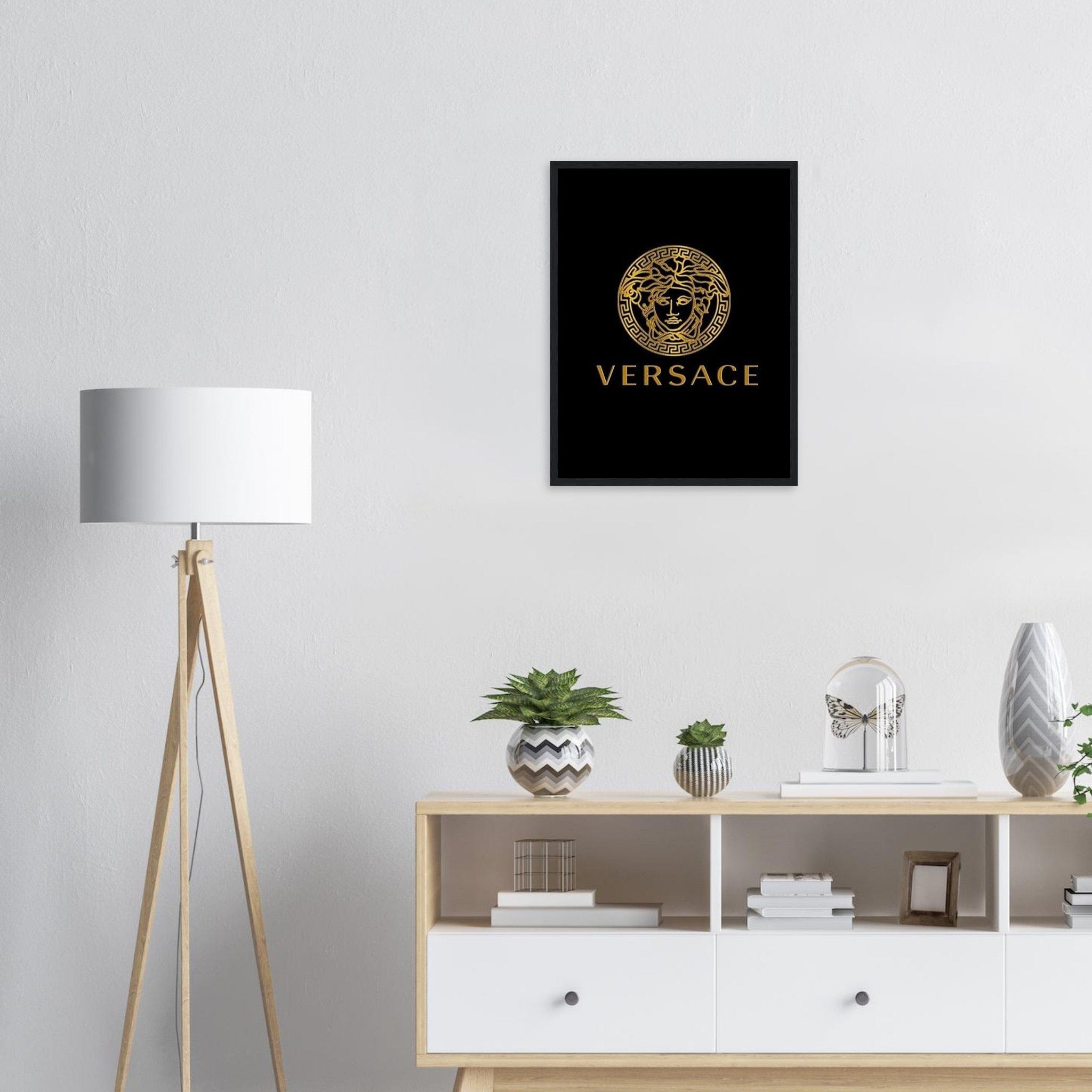 Canvanation Print Material Tableau Marque De Luxe Versace