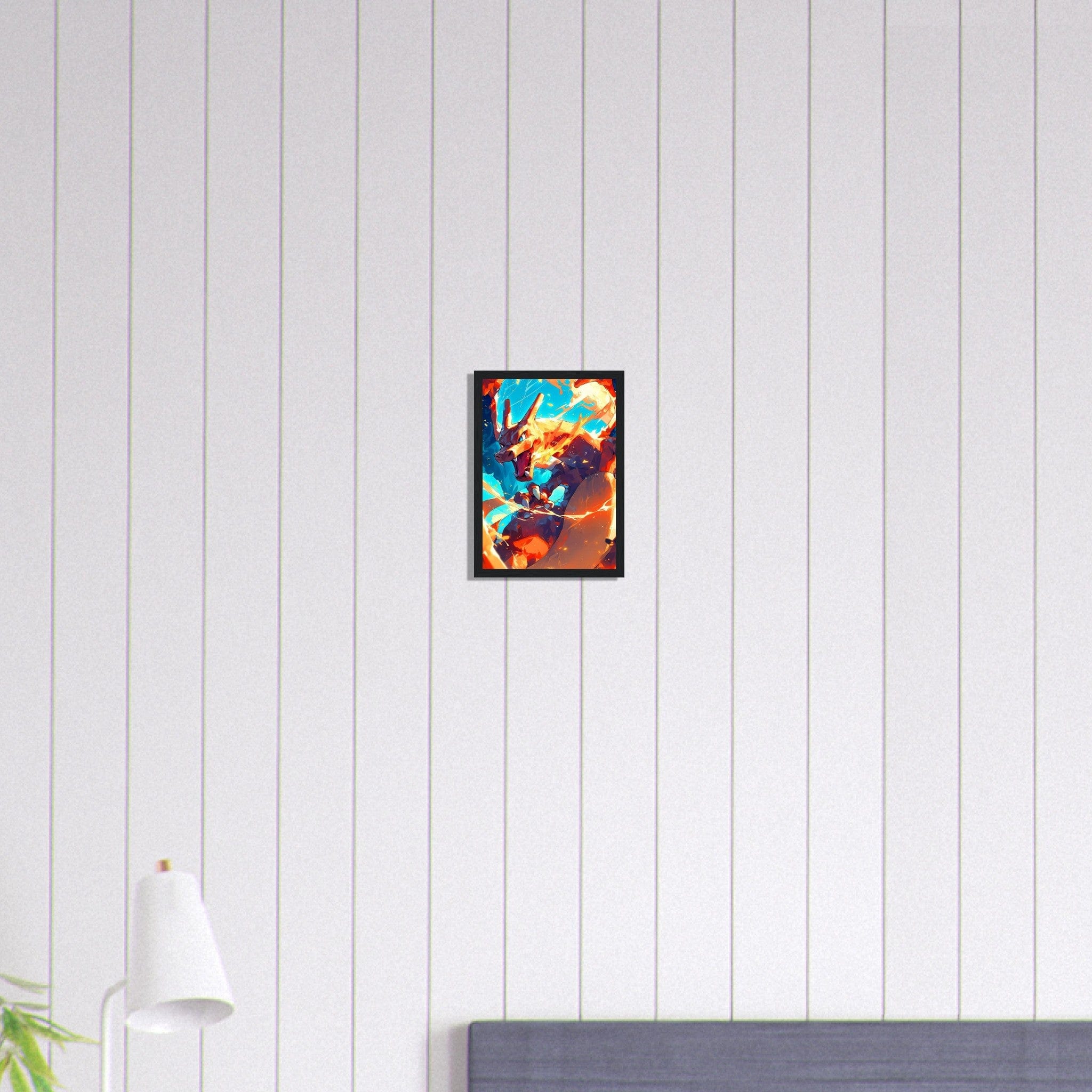 Canvanation Print Material A4 21x29.7 cm / 8x12″ Tableau Pokémon Dracaufeu