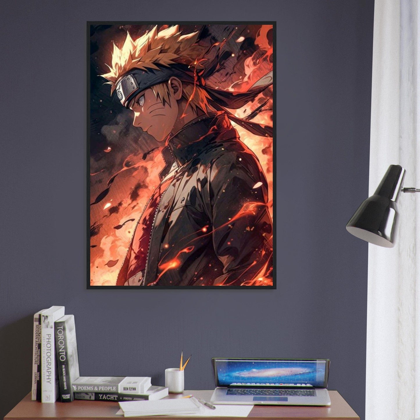 Canvanation Print Material Tableau Naruto Anime Uzumaki