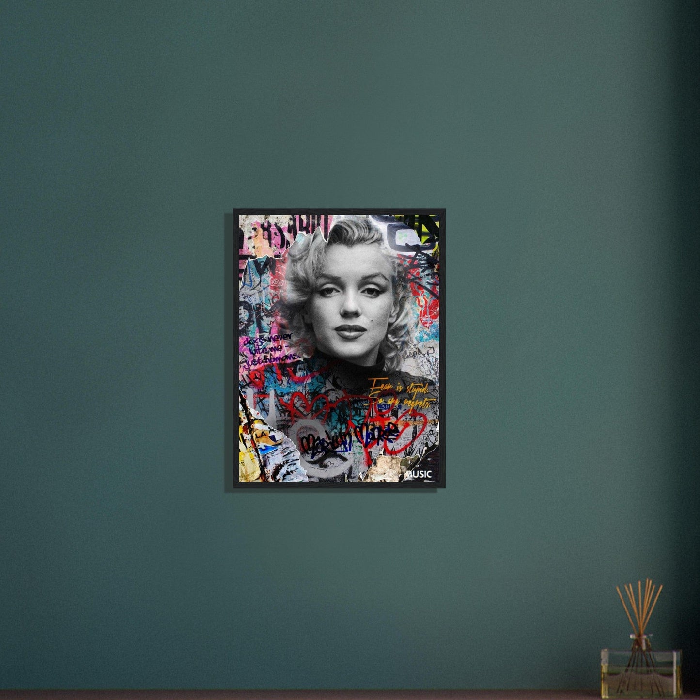 Canvanation Print Material Tableau Street Art Palette Citadine