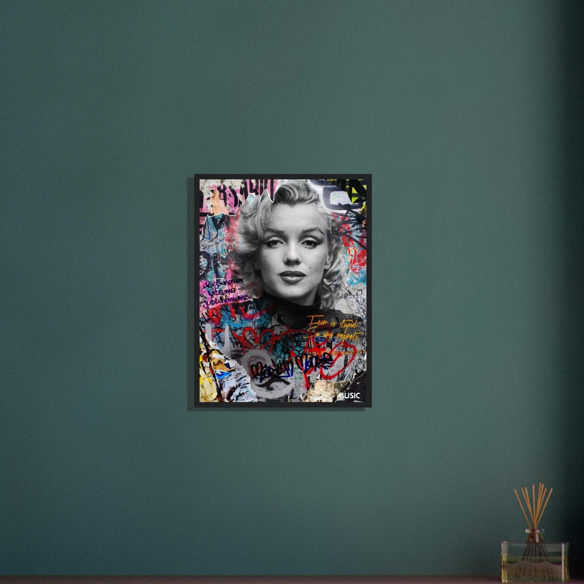 Canvanation Print Material Tableau Street Art Palette Citadine