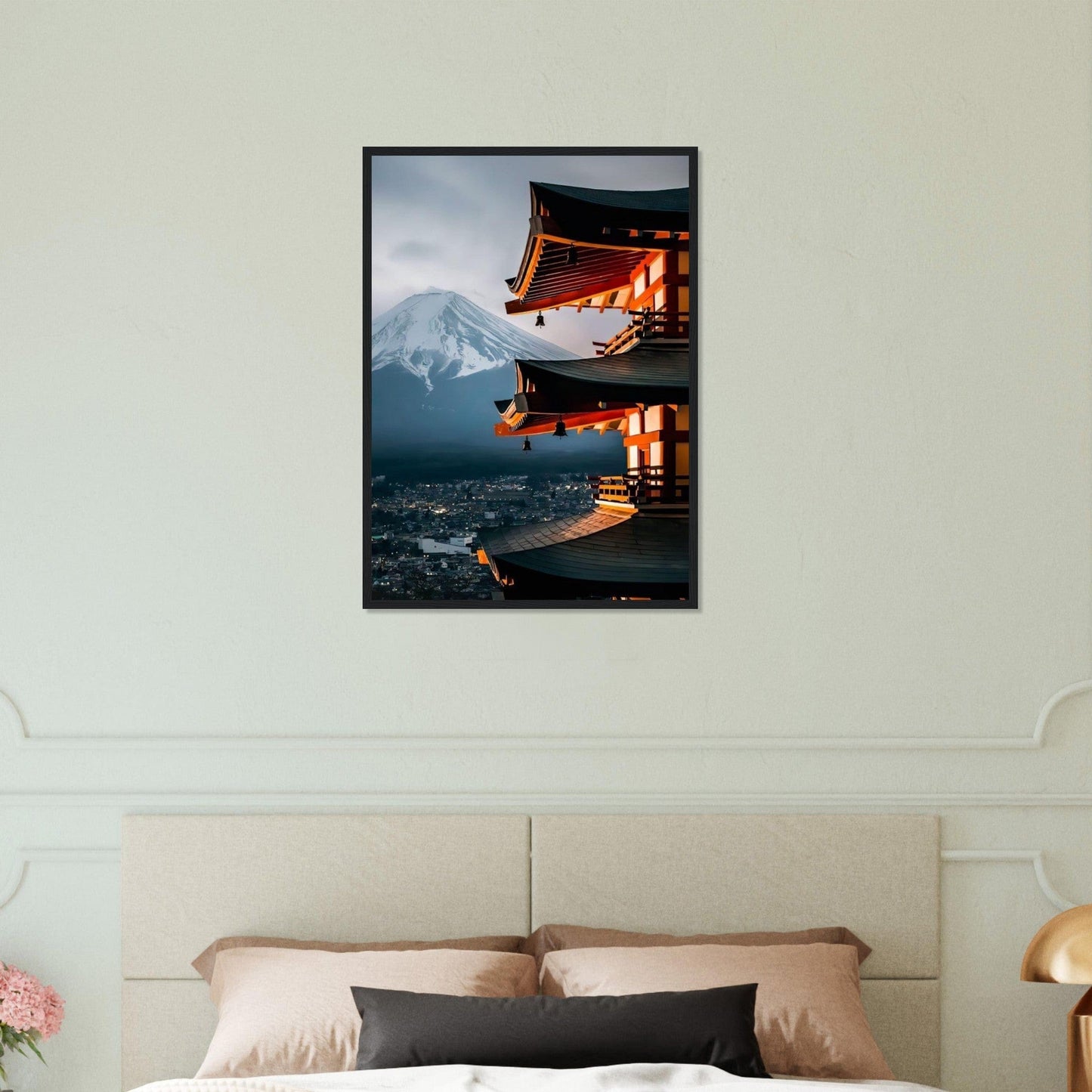 Canvanation Print Material 50x70 cm / 20x28″ Tableau Japon Mont Fudji