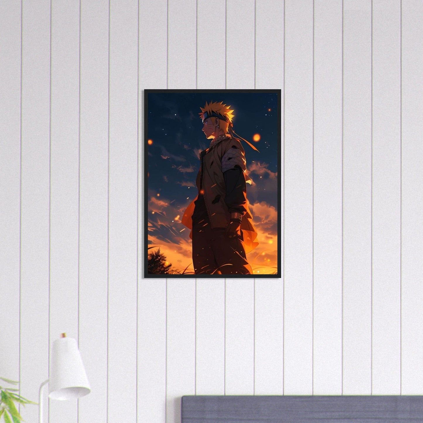 Canvanation Print Material 50x70 cm / 20x28″ Tableau Naruto Uzumaki Hokage