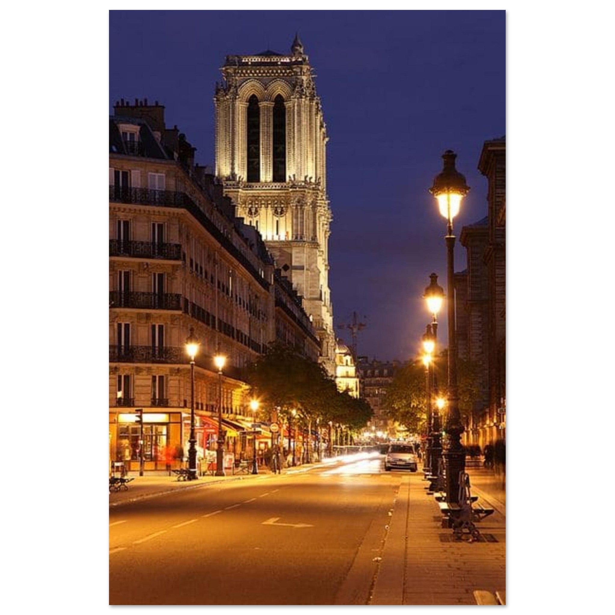 Canvanation Print Material 40x60 cm / 16x24″ Affiche Paris Notre Dame