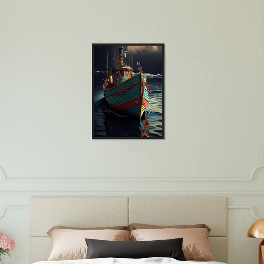 Canvanation Print Material 45x60 cm / 18x24″ Tableau Bateau De Pêche Ailes Océanes