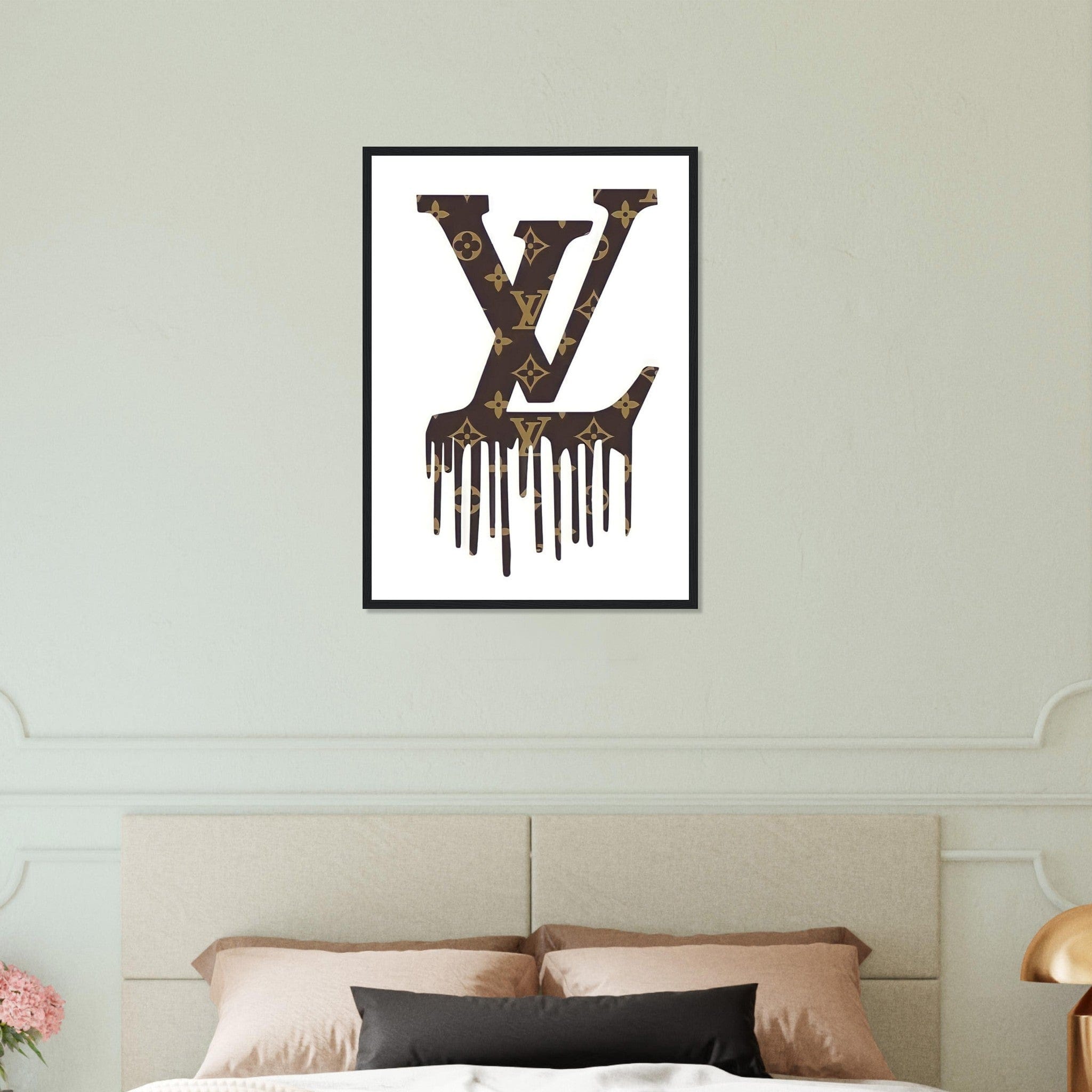 Canvanation Print Material 50x70 cm / 20x28″ Tableau Louis Vuitton Logo