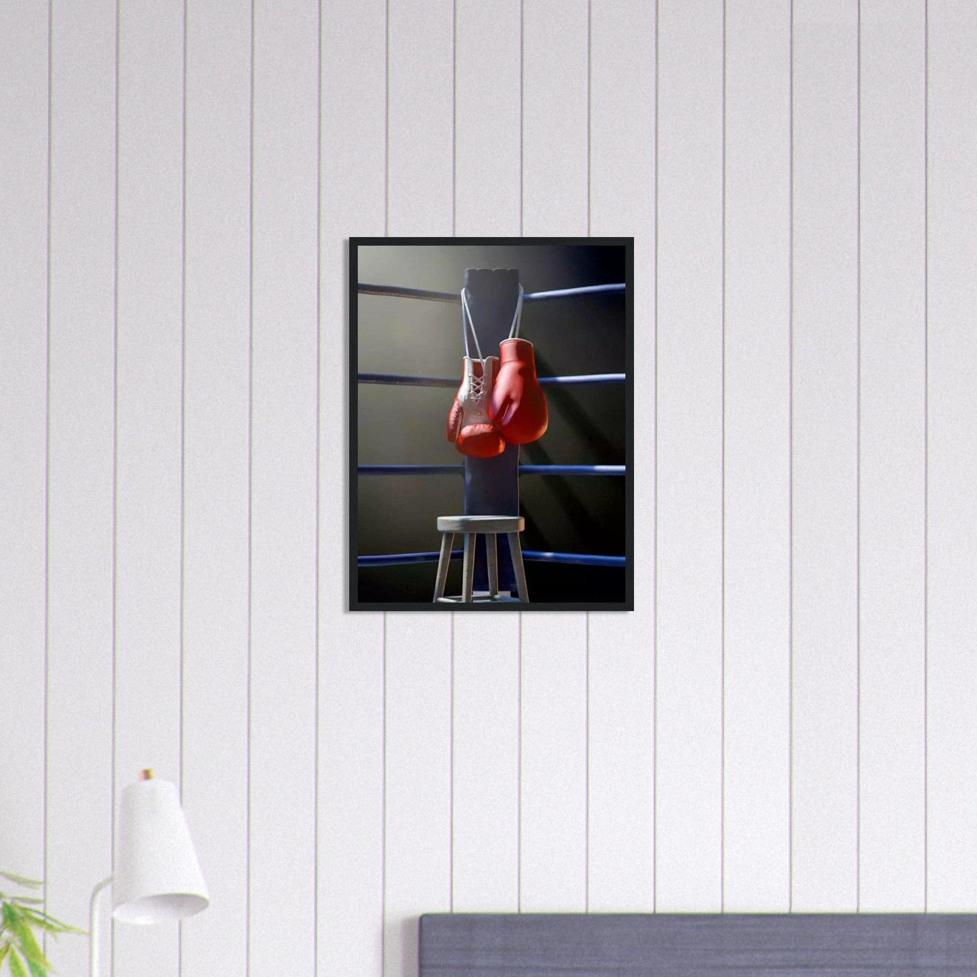 Canvanation Print Material Tableau Gants De Boxe Ring