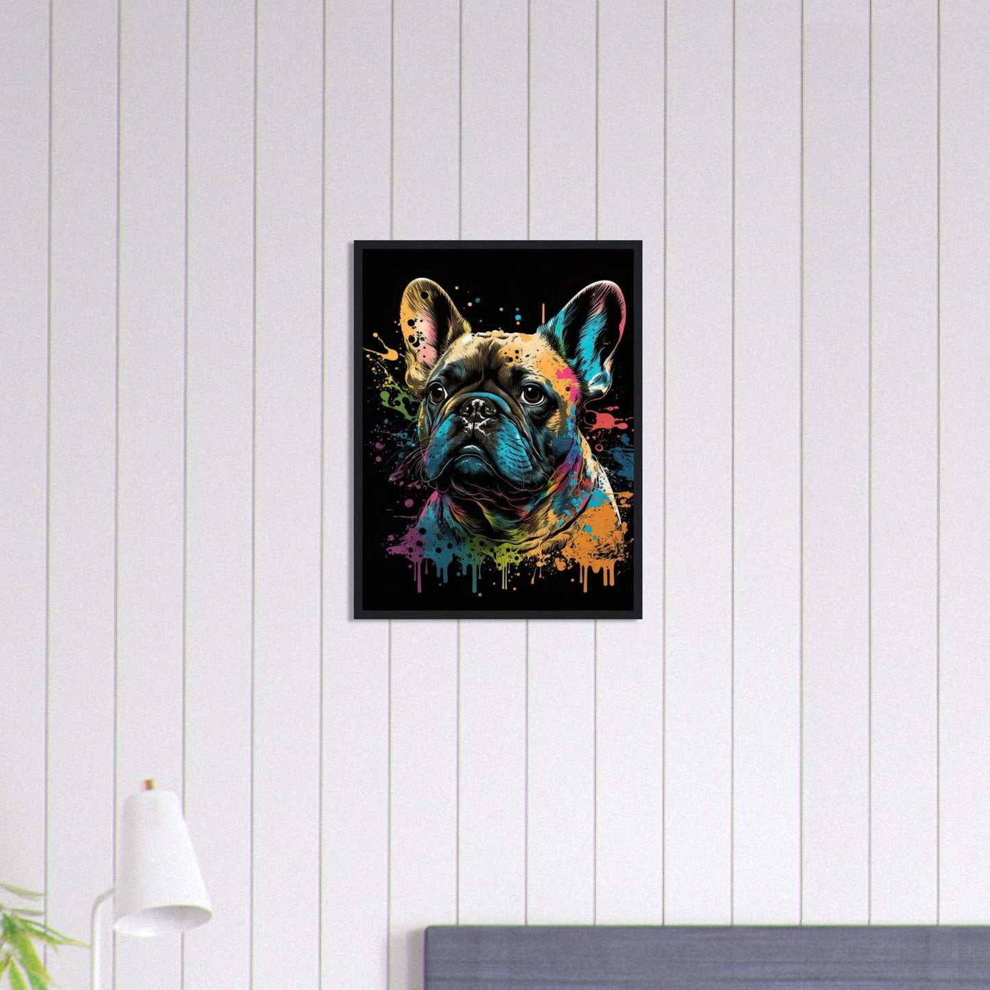 Canvanation Print Material 45x60 cm / 18x24″ Tableau Chien - L'âme du chien