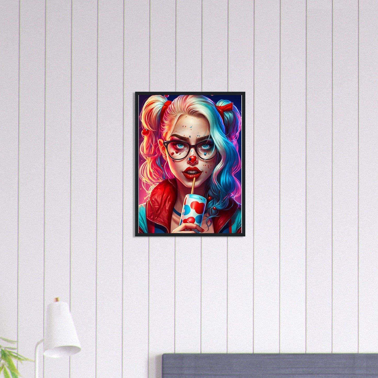 Canvanation Print Material 45x60 cm / 18x24″ Tableau Harley Quinn