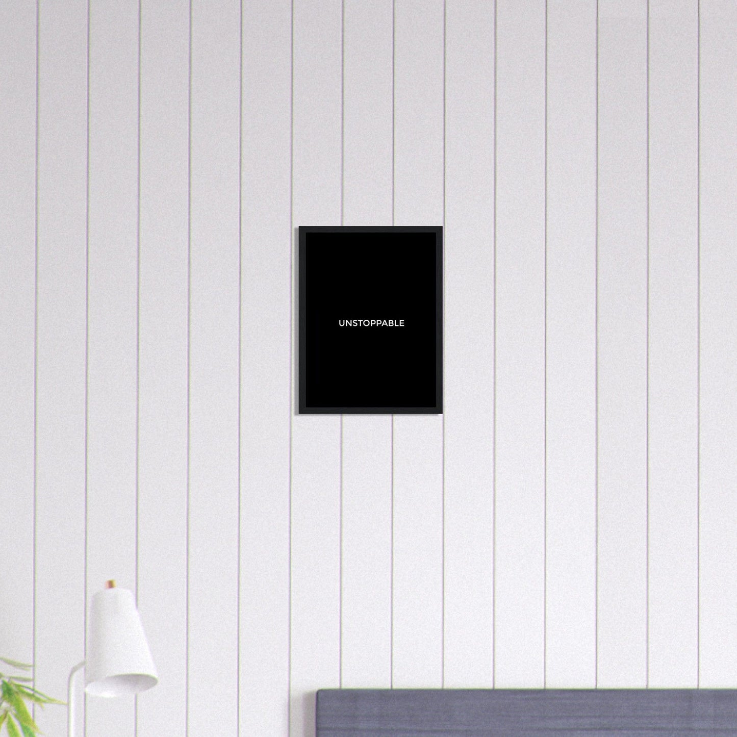 Canvanation Print Material 30x40 cm / 12x16″ Tableau Citation Unstoppable