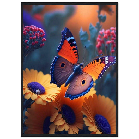 Gelato Print Material 50x70 cm / 20x28″ Tableau Papillon En Journée