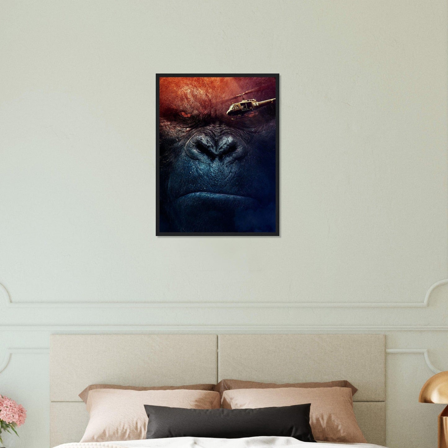 Canvanation Print Material Cadre Gorille