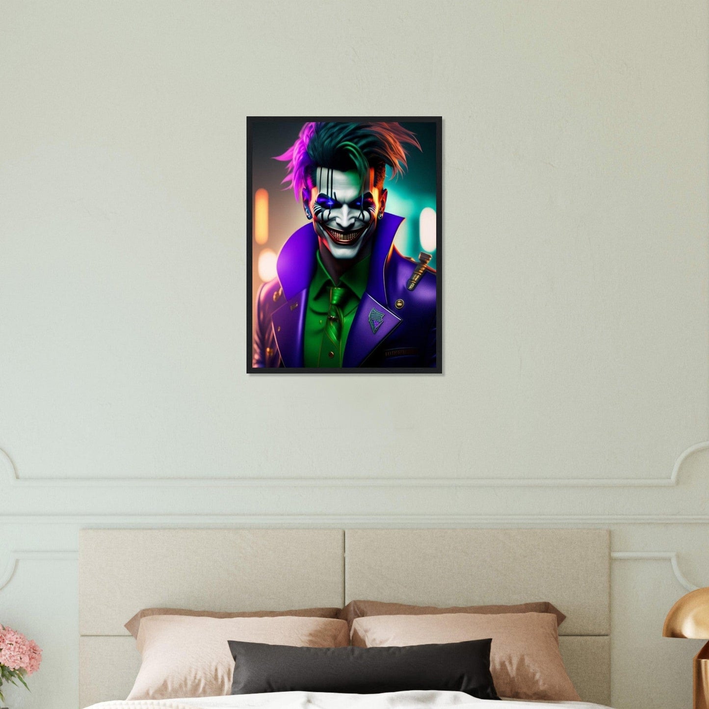 Canvanation Print Material 45x60 cm / 18x24″ Tableau Joker Batman