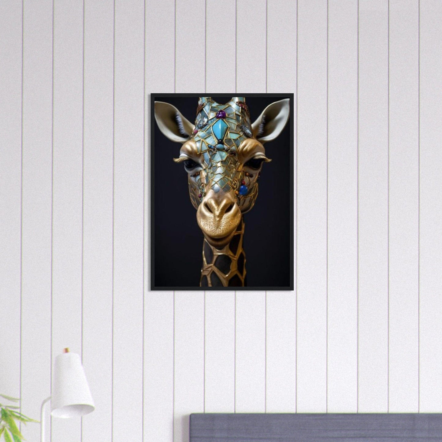 Canvanation Print Material 50x70 cm / 20x28″ Tableau Girafe Schleich