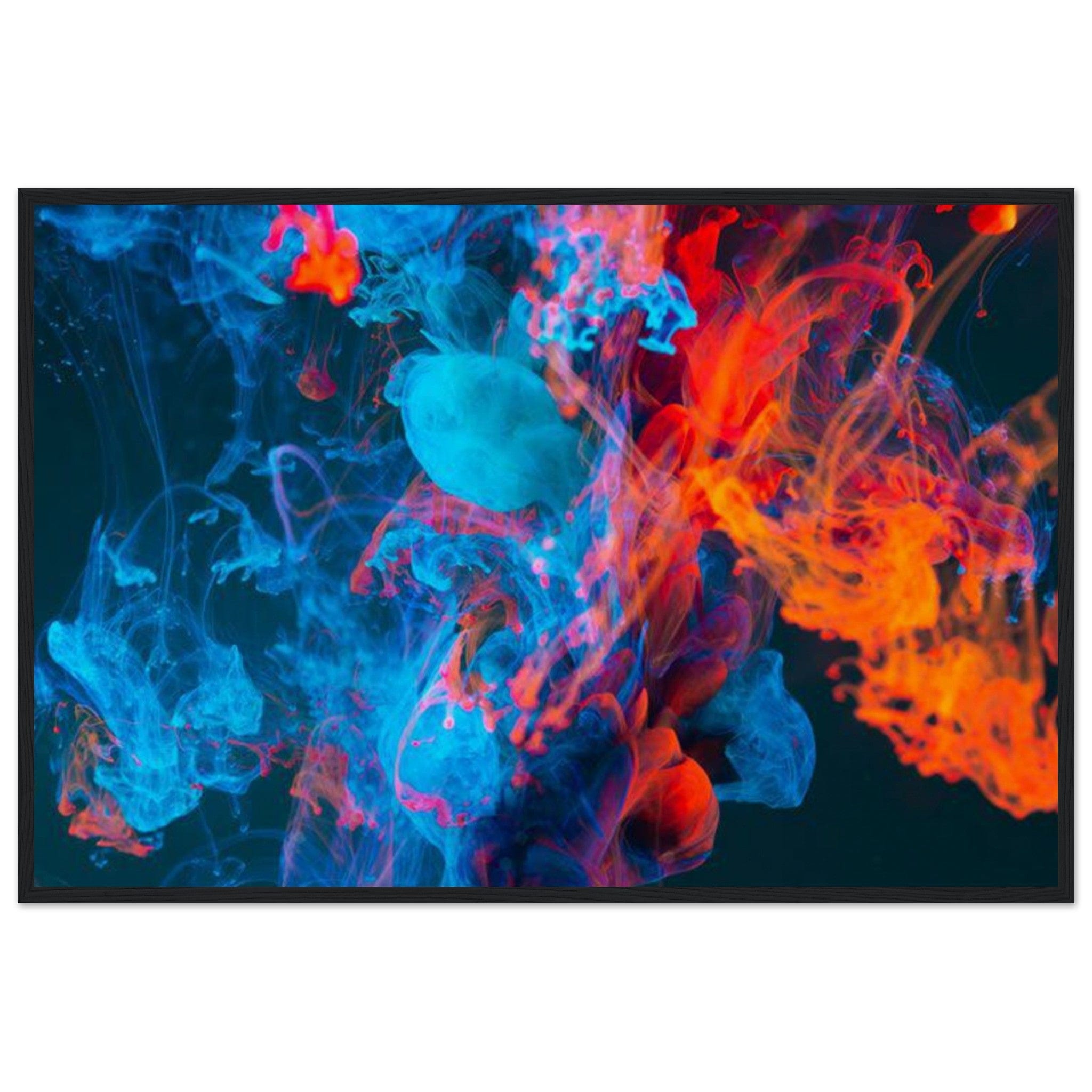 Gelato Print Material 60x90 cm / 24x36″ Tableau Panoramique Abstrait Fumé
