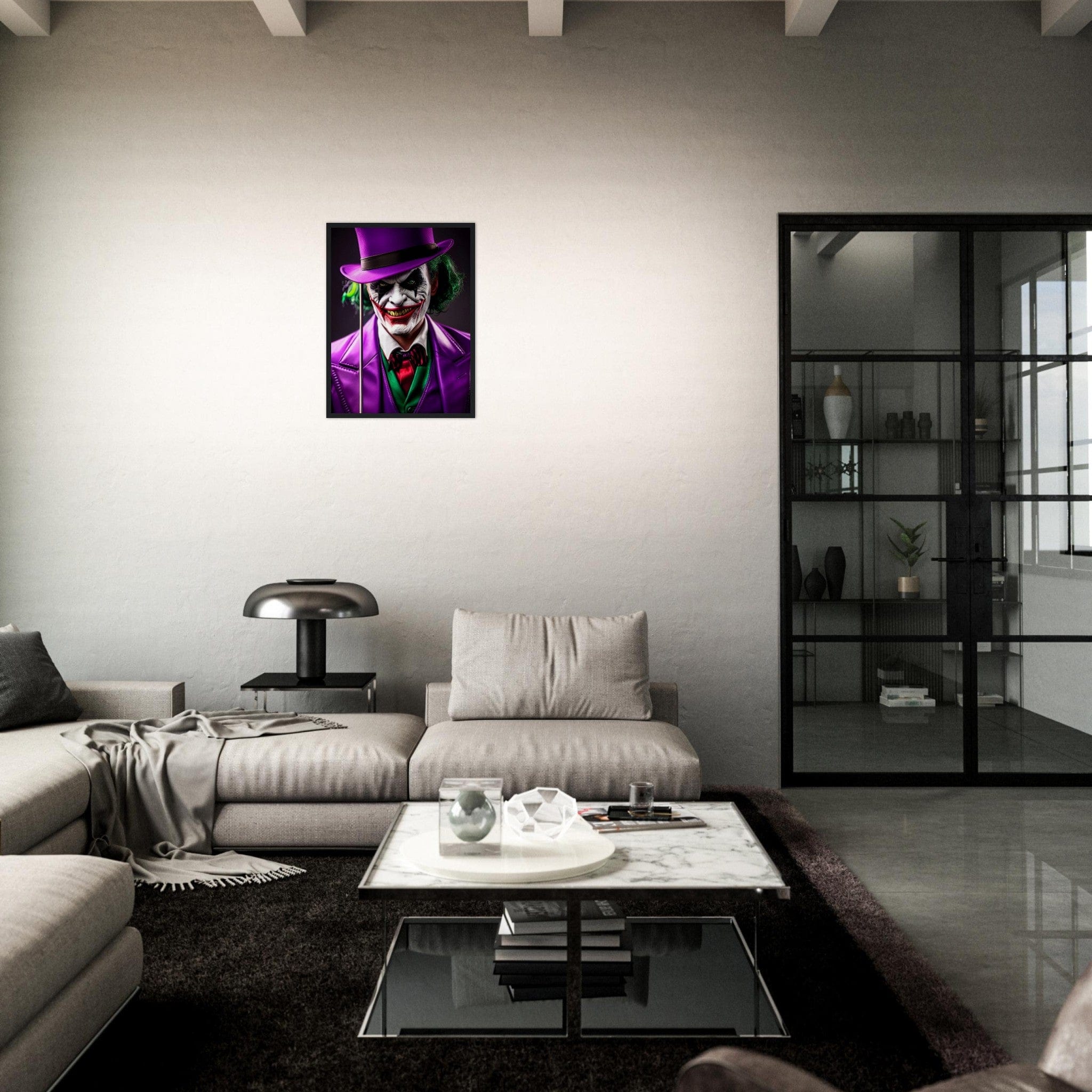 Canvanation Print Material Tableau Joker Violet