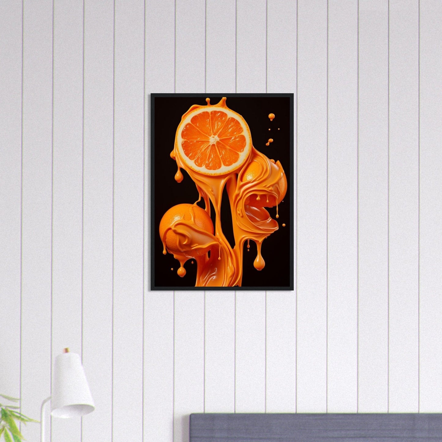 Canvanation Print Material 50x70 cm / 20x28″ Tableau Cuisine Orange