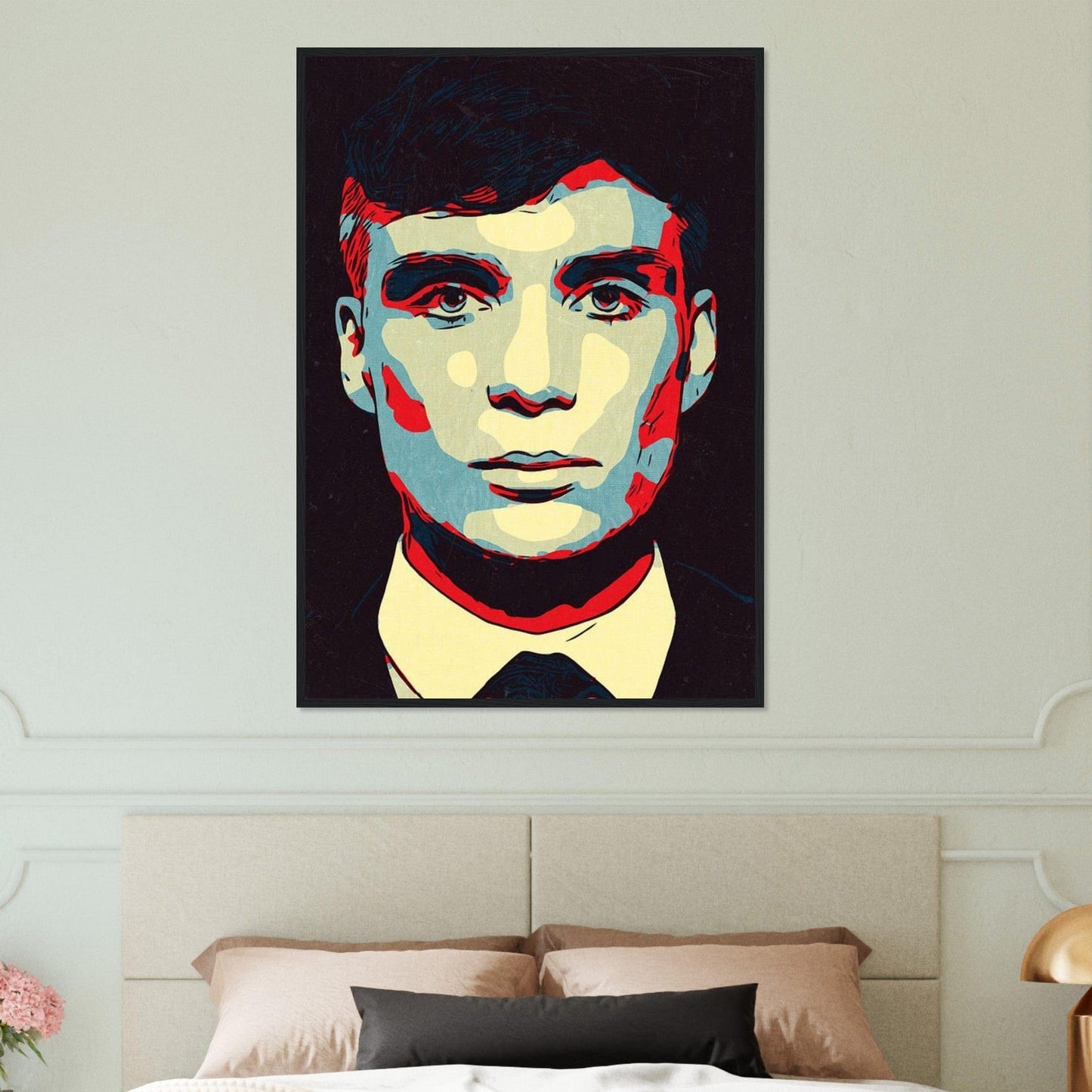 Canvanation Print Material 70x100 cm / 28x40″ Tableau Peaky Blinder Film Thomas Shelby